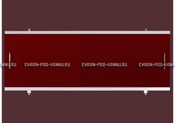 Экран EUROPLEX Универсал бордо под трубы – купить по цене 6250 руб. в интернет-магазине в городе Ставрополь картинка 1