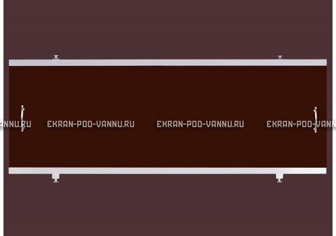 Экран EUROPLEX Универсал шоколад под трубы – купить по цене 6250 руб. в интернет-магазине в городе Ставрополь картинка 1