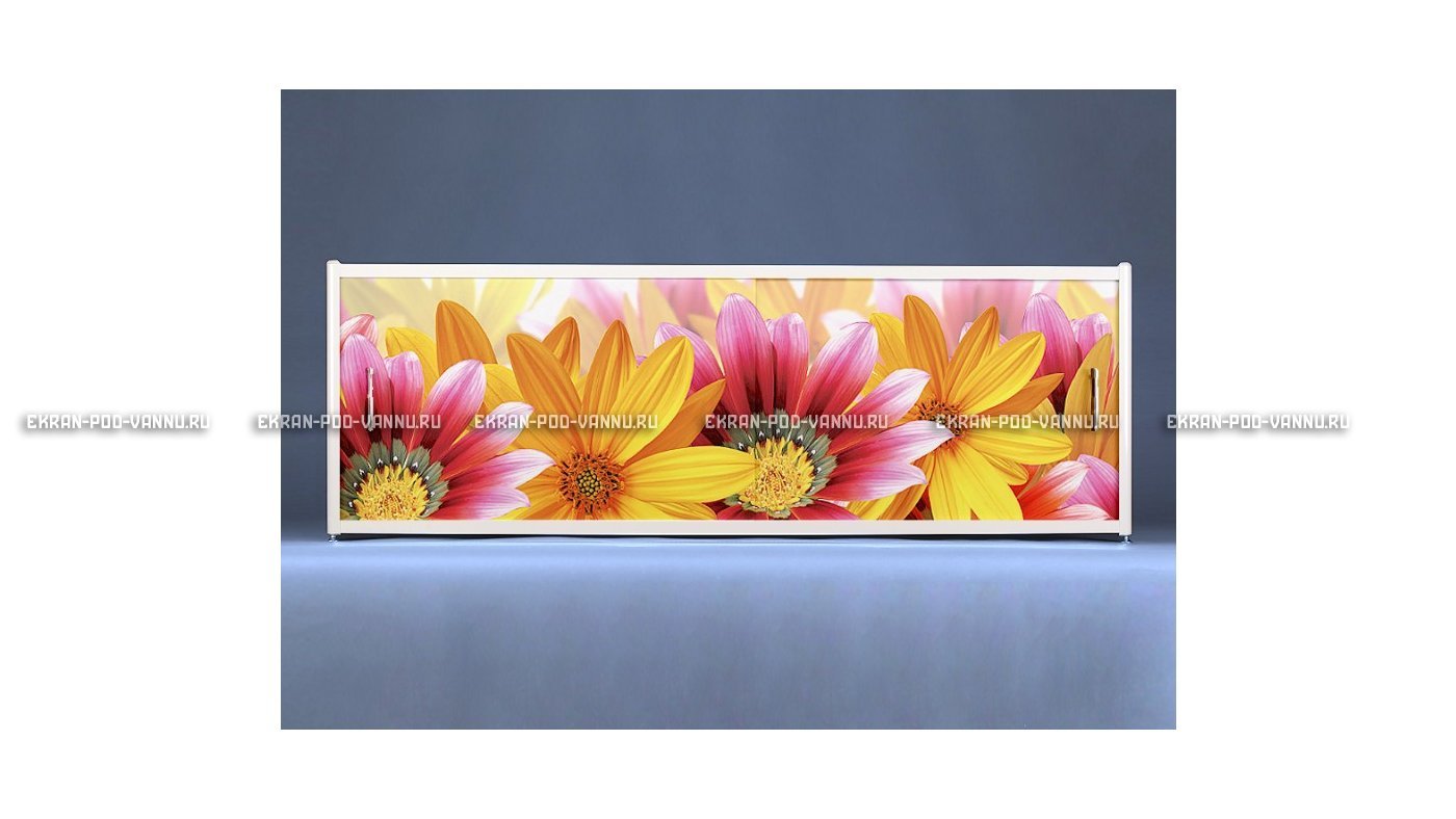 Раздвижной ФОТО экран - Flowers – купить по цене 8500 руб. в интернет-магазине в городе Ставрополь картинка 6