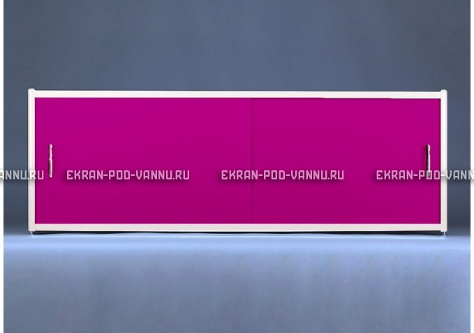 Экран раздвижной EUROPLEX Комфорт фиолетовый – купить по цене 6250 руб. в интернет-магазине в городе Ставрополь картинка 1