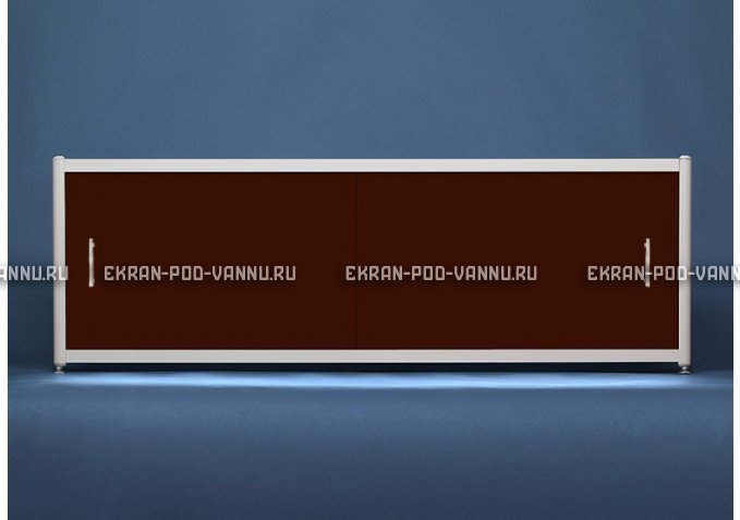Раздвижной экран EUROPLEX Комфорт шоколад – купить по цене 6750 руб. в интернет-магазине в городе Ставрополь картинка 1