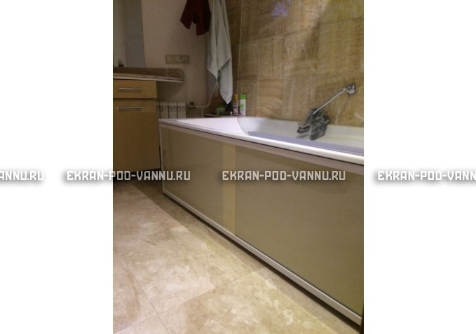 Экран раздвижной EUROPLEX Комфорт слоновая кость – купить по цене 6250 руб. в интернет-магазине в городе Ставрополь картинка 3