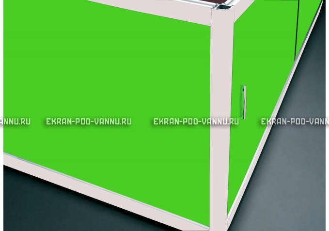 Торцевой экран EUROPLEX Комфорт салатовый – купить по цене 8760 руб. в интернет-магазине в городе Ставрополь картинка 1
