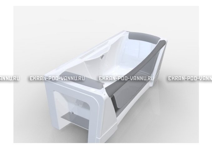 Прозрачная ванна 1MarKa Dolce Vita 180x80 – купить по цене 43200 руб. в интернет-магазине в городе Ставрополь картинка 3