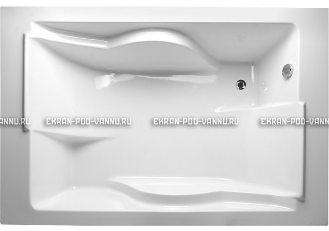 Акриловая ванна Vayer Coral 180x120 – купить по цене 33850 руб. в интернет-магазине в городе Ставрополь картинка 2