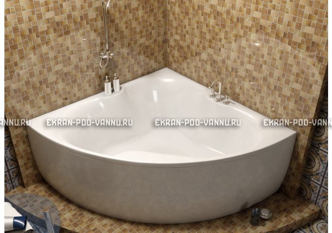 Акриловая ванна Vayer Iryda 150x150 – купить по цене 39550 руб. в интернет-магазине в городе Ставрополь картинка 1
