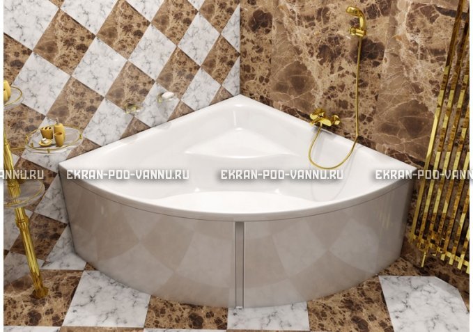 Акриловая ванна Vayer Persefona 140x140 – купить по цене 25230 руб. в интернет-магазине в городе Ставрополь картинка 1