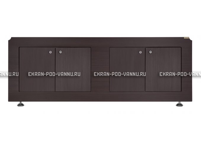 Экран VOD-OK Олимп 180 распашной - Венге – купить по цене 6160 руб. в интернет-магазине в городе Ставрополь картинка 1