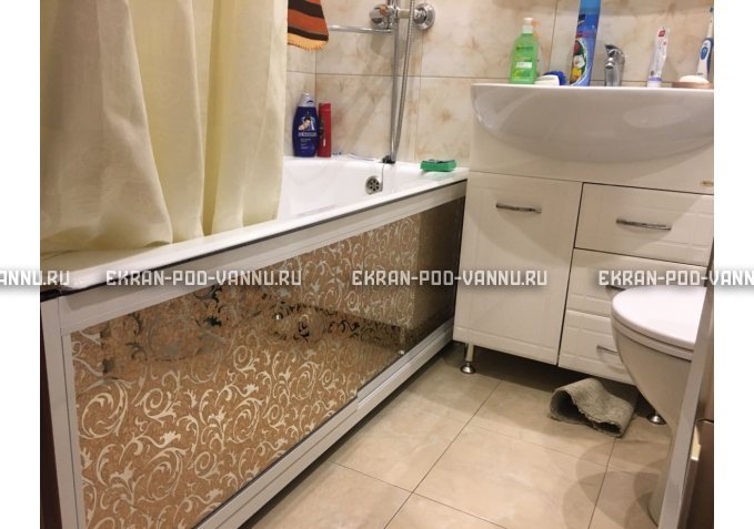 Раздвижной экран EUROPLEX Роликс Золото – купить по цене 12500 руб. в интернет-магазине в городе Ставрополь картинка 1