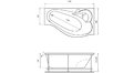 Акриловая ванна Relisan Isabella 170x90x60 – купить по цене 24130 руб. в интернет-магазине в городе Ставрополь картинка 17