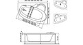 Акриловая ванна Relisan Ariadna 160x105 – купить по цене 24950 руб. в интернет-магазине в городе Ставрополь картинка 13