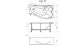 Акриловая ванна 1MarKa Gracia 160x95 – купить по цене 20300 руб. в интернет-магазине в городе Ставрополь картинка 17