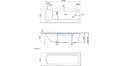 Акриловая ванна 1MarKa Modern 130x70 – купить по цене 8620 руб. в интернет-магазине в городе Ставрополь картинка 21