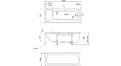 Акриловая ванна 1MarKa Modern 150x70 – купить по цене 9210 руб. в интернет-магазине в городе Ставрополь картинка 17