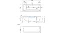 Акриловая ванна 1MarKa Modern 160x70 – купить по цене 9410 руб. в интернет-магазине в городе Ставрополь картинка 21