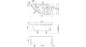 Акриловая ванна 1MarKa Piccolo 150х75 – купить по цене 11310 руб. в интернет-магазине в городе Ставрополь картинка 25