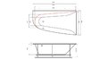 Акриловая ванна Vayer Boomerang 180x100 – купить по цене 53030 руб. в интернет-магазине в городе Ставрополь картинка 18