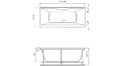 Акриловая ванна Vayer Casoli 180x80 – купить по цене 23580 руб. в интернет-магазине в городе Ставрополь картинка 21